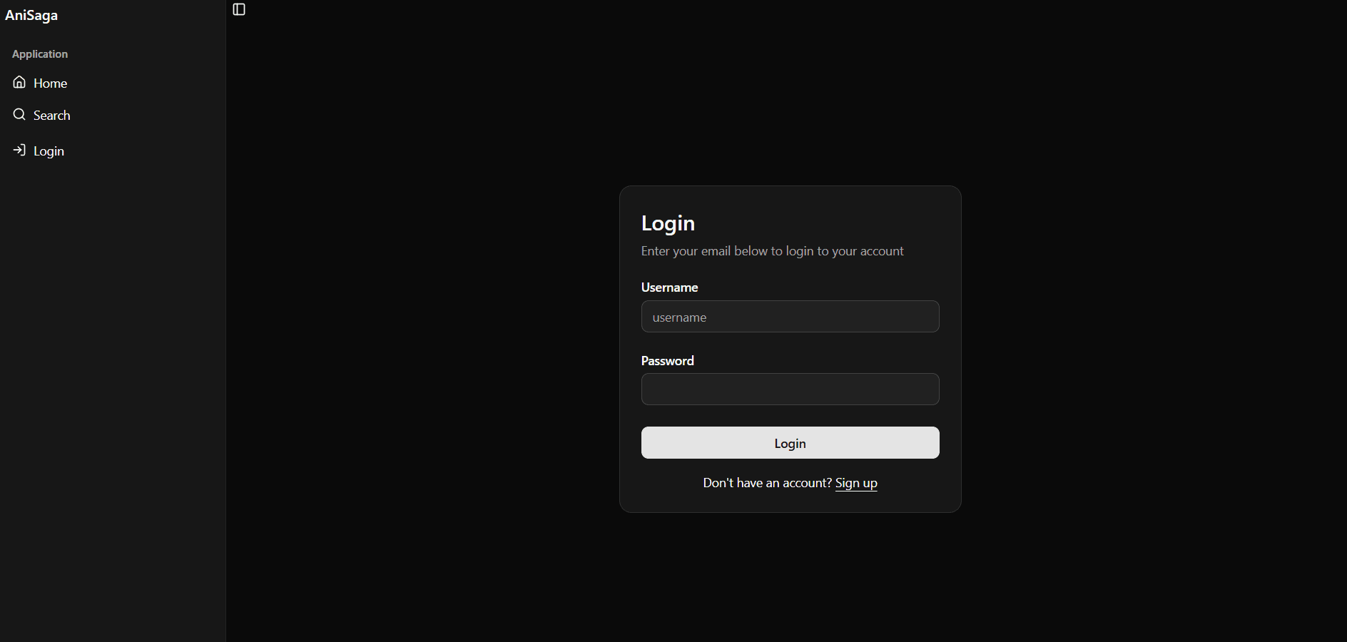 Login Page